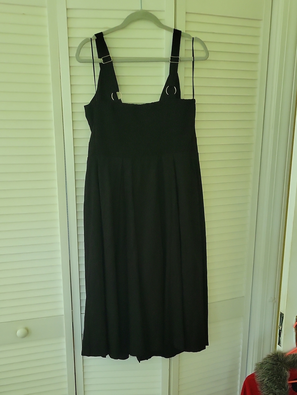 Chicsoul Black Midi Dress